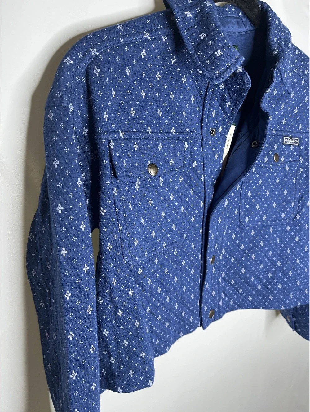 NWT Polo Ralph Lauren Girl's Blue/Country Jacket Size M(8-10)